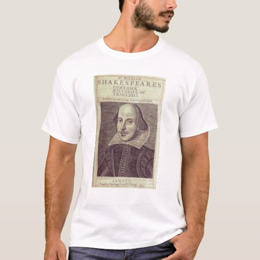Titlepage of "Mr. William Shakespeares T-shirt (Voorkant)