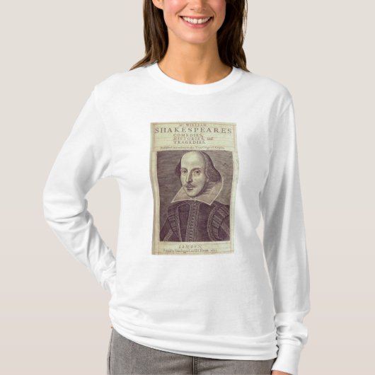 Titlepage of "Mr. William Shakespeares T-shirt (Voorkant)