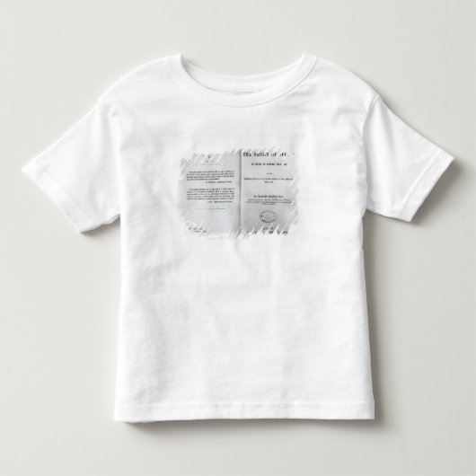 Titlepage to "On the Origin of Specin" Kinder Shirts (Voorkant)