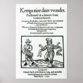 Titlepage to William Kemp's Poster (Voorkant)