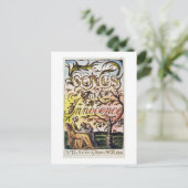 Titlepage van 'Slied of Innocence and of Experien' Briefkaart (Staand voorkant)