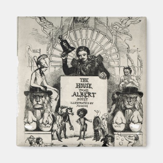 Titlepage van 'The House that Albert Built' Magneet (Voorkant)