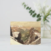 Titlis, uitzicht van de Alpen, Bernese Oberland, Z Briefkaart (Staand voorkant)