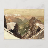 Titlis, uitzicht van de Alpen, Bernese Oberland, Z Briefkaart (Voorkant)