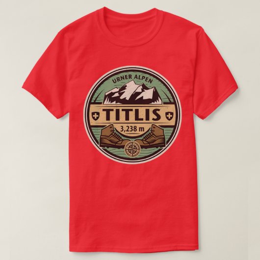 Titlis Urner Alpen T-shirt (Design voorkant)
