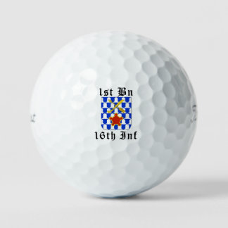Titlist Golf Balls w/ 16th Infantry Military Crest Golfballen