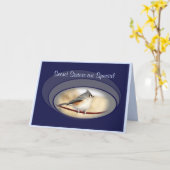 Titmouse kaart- geheime zus of maak elke gelegenhe kaart (Gele Bloem)