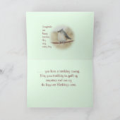 Titmouse kaart voor elke gelegenheid (Binnen)