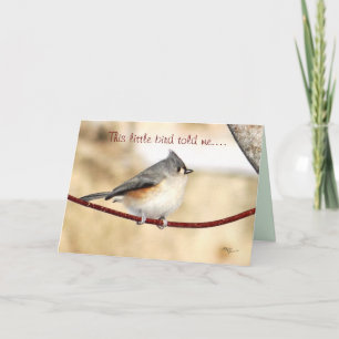 Titmouse kaart voor elke gelegenheid