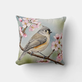 Titmouse Sakura Pillow Kussen