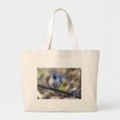 Titmuis Grote Tote Bag (Voorkant)