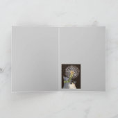 titmuis met andelion-kaart Leah Kaart (Binnen)