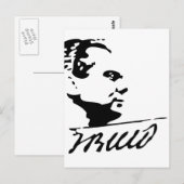 TITO PROFILE-HANDTEKENING BRIEFKAART (Voorkant / Achterkant)