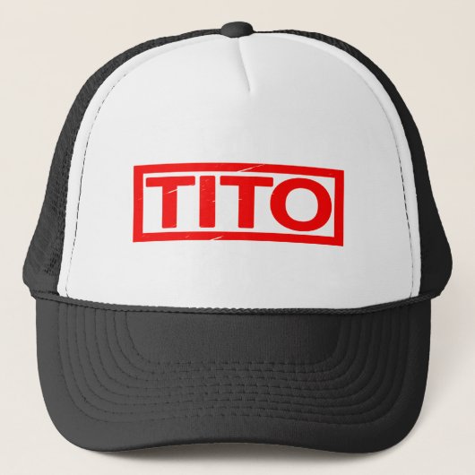 Tito Stamp Trucker Pet (Voorkant)