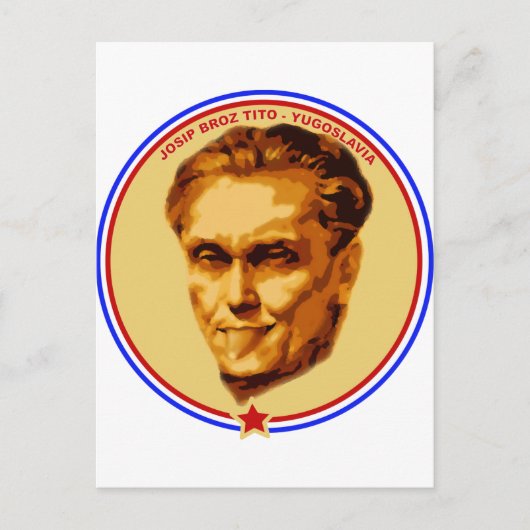 TITO TONG BRIEFKAART (Voorkant)