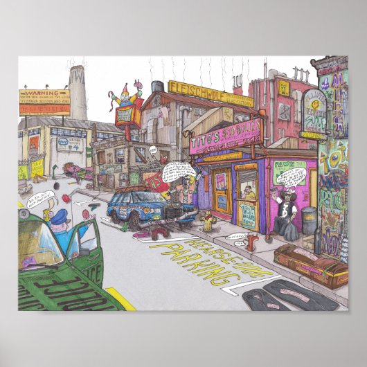 Tito's $10 Dollar Funeral Home Poster (Voorkant)