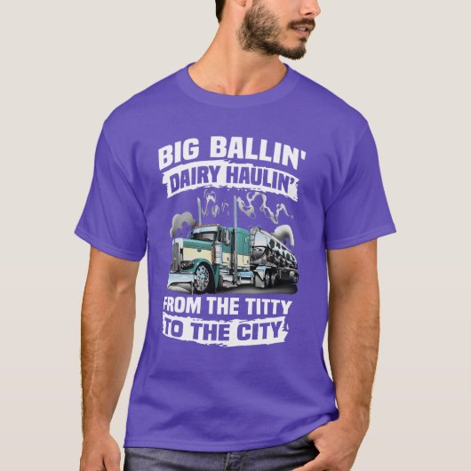 TITTYO CITY grappig T-shirt (Voorkant)