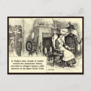 Tituba Salem Heksenprocessen Briefkaart