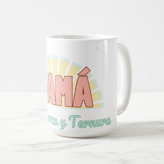 Título: Faith, Strength & Tenderness  Koffiemok (Voorkant rechts)