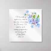 Titus 3:5 canvas afdruk (Voorkant)