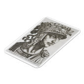 Titus Caesar (39-81 AD), 1596 (graving) Magneet (Linkerzijde)