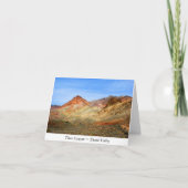 Titus Canyon, Death Valley Note Kaart (Voorkant)