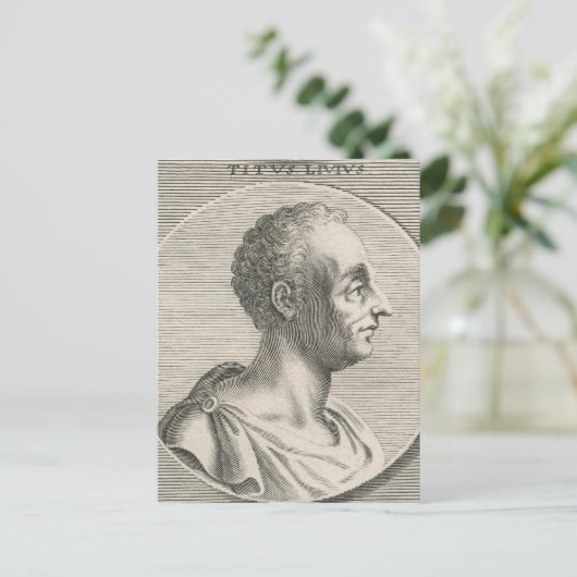 Titus Livius Briefkaart (Staand voorkant)