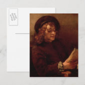 Titus Reading, c.1656-57 Briefkaart (Voorkant / Achterkant)