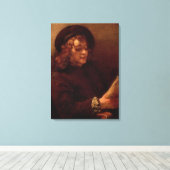 Titus Reading, c.1656-57 Canvas Afdruk (Insitu (Houten vloer))