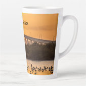 Titusville, Florida Bridge op Sunset - Fotografie Latte Mok (Rechts)