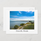 Titusville Florida Briefkaart (Voorkant / Achterkant)