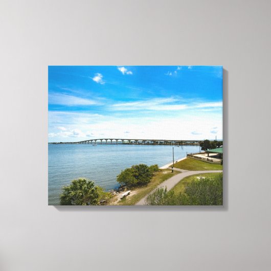 Titusville Florida Canvas Afdruk (Voorkant)