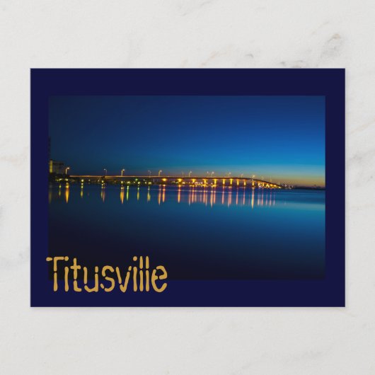 Titusville, Florida, VS Briefkaart (Voorkant)
