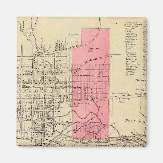 Titusville Magneet (Voorkant)