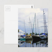 Titusville Marina Briefkaart (Voorkant / Achterkant)