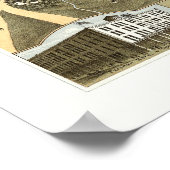 Titusville, PA Panoramic Map - 1871 Poster (Hoek)