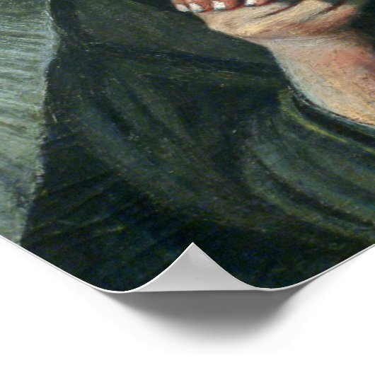 Tivadar Csontváry Kosztka de oude visser Poster (Hoek)