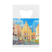 Tiverton Creditkaart Flessenopener (Achterkant)