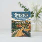 Tiverton Four Corners Rhode Island Briefkaart (Staand voorkant)