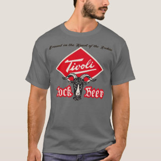 Tivoli Bock Bier Retro Deunct Breweriana T-shirt