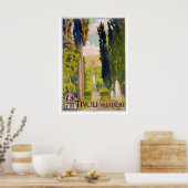 Tivoli en de Villa D'Este Poster (Keuken)