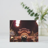 Tivoli Entrance Kerstmis Kopenhagen Denemarken Feestdagenkaart (Staand voorkant)