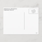 Tivoli Entrance Kerstmis Kopenhagen Denemarken Feestdagenkaart (Achterkant)