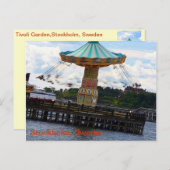 Tivoli Garden cartoon Briefkaart (Voorkant / Achterkant)