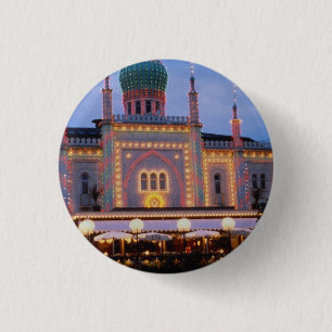 Tivoli Gardens in Kopenhagen, Denemarken Ronde Button 3,2 Cm