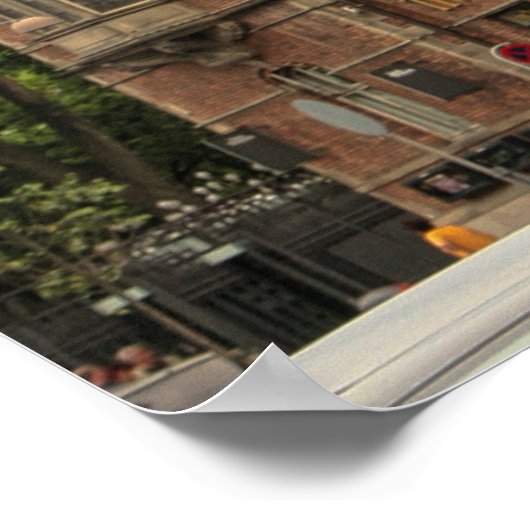 Tivoli Gardens Kopenhagen Denemarken Poster (Hoek)