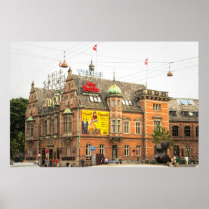 Tivoli Gardens Kopenhagen Denemarken Poster