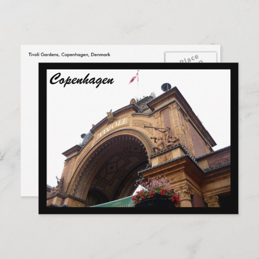 tivoli gate briefkaart (Voorkant / Achterkant)