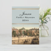 Tivoli Park Entrance Copenhagen Family Reunion Kaart (Staand voorkant)