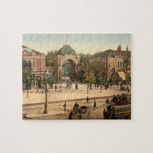 Tivoli Park Entrance Kopenhagen Denemarken Legpuzzel (Horizontaal)